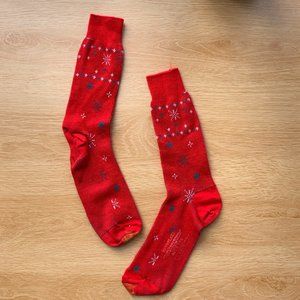 Red Festive Socks